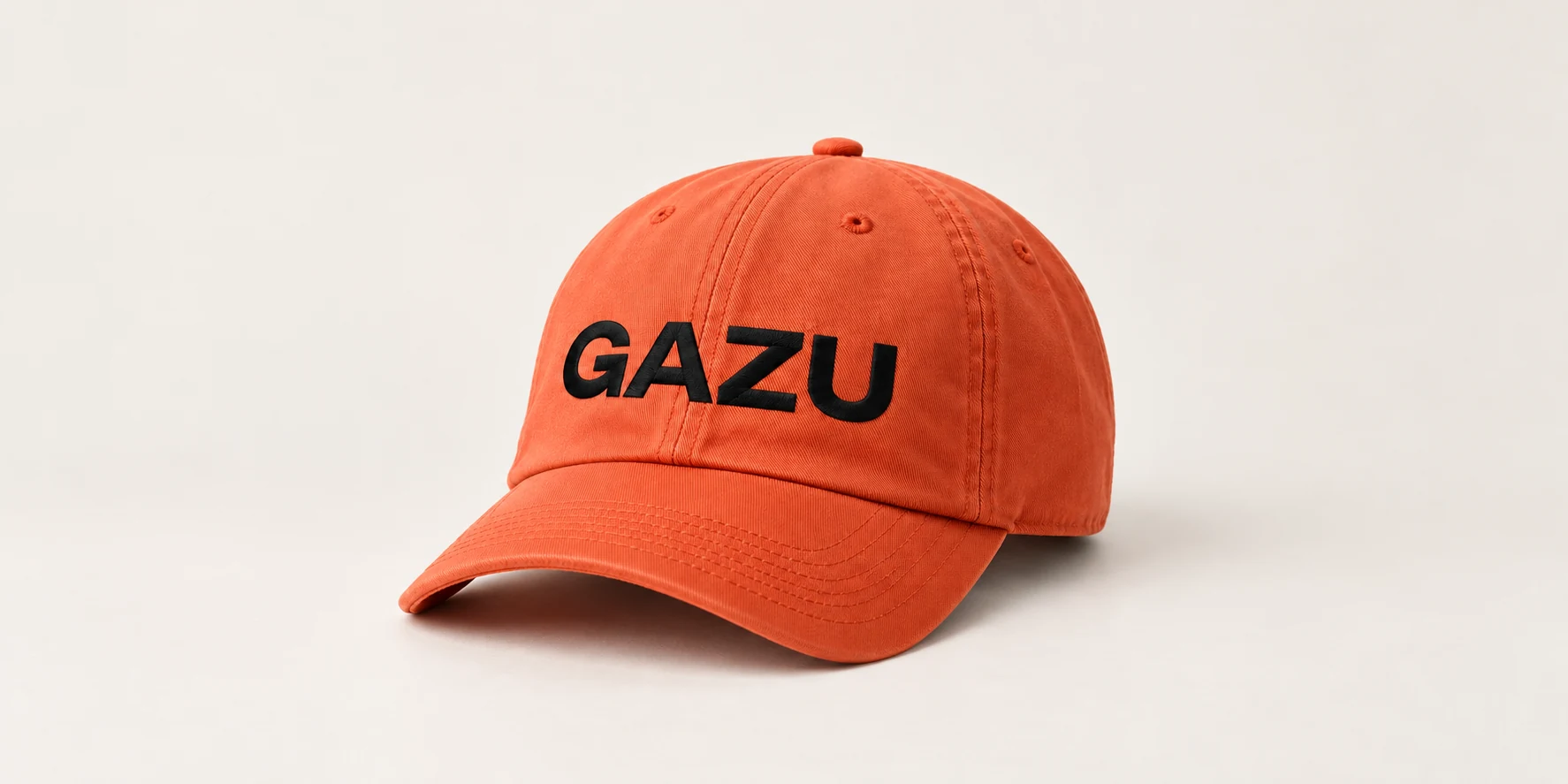 Șapcă GAZU, oranj — vedere principală