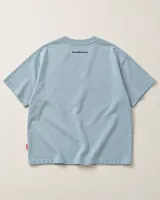 Tricou CINAZEZ, albastru glacial — verso