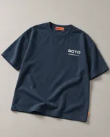 Tricou SOTO, albastru cerneală — vedere principală