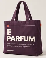 Torbă E PARFUM, Prună — vedere principală